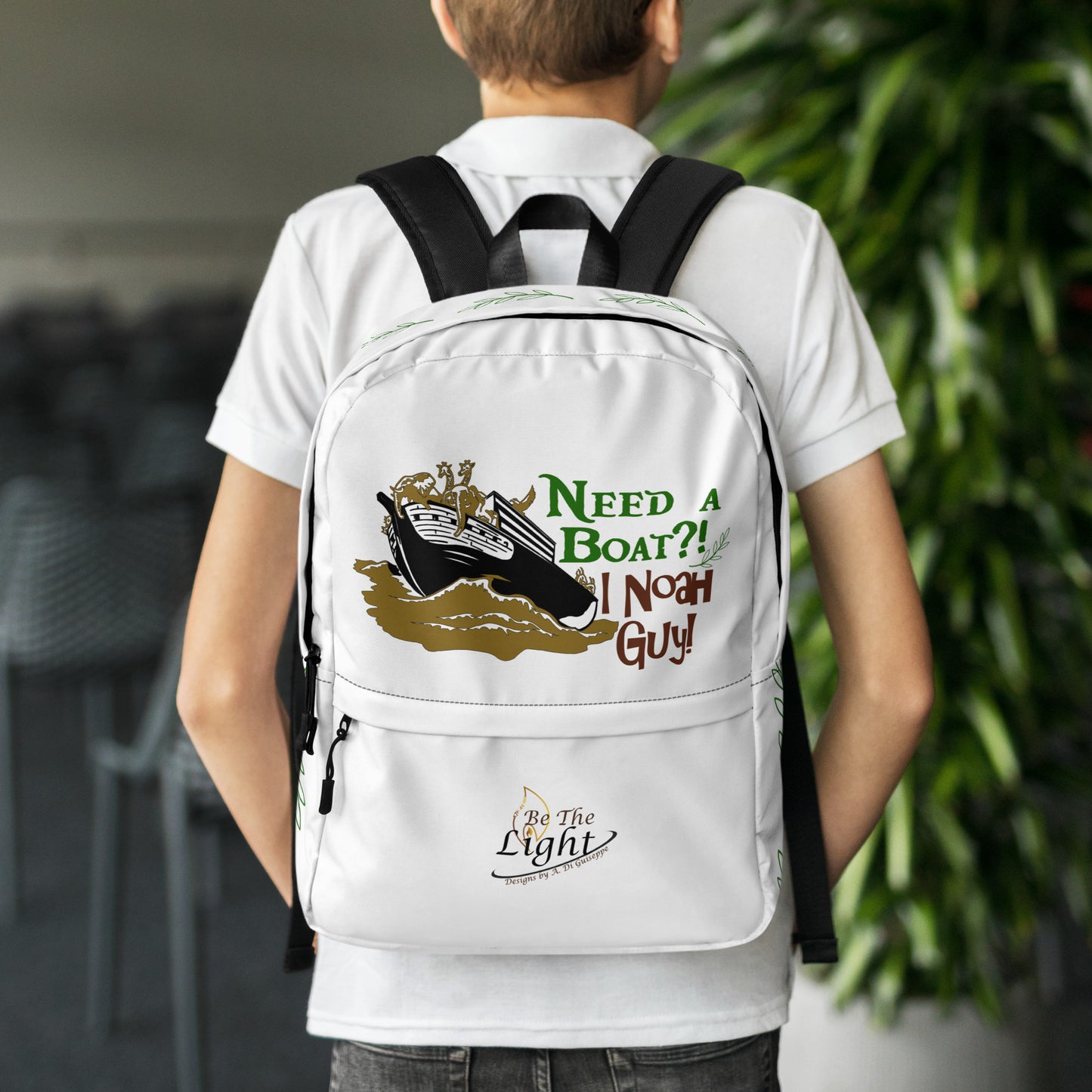 Need a boat? I Noah guy - Backpack