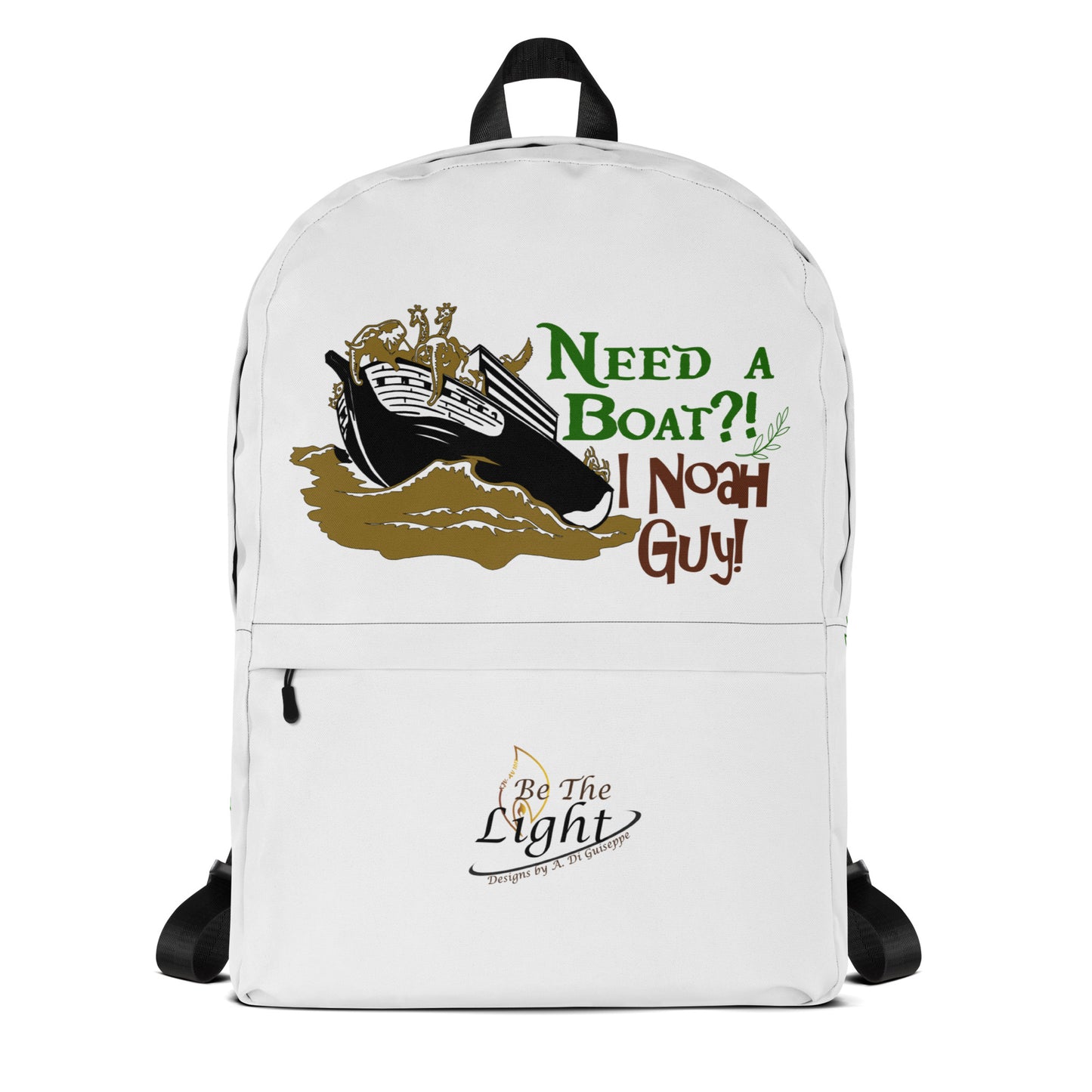 Need a boat? I Noah guy - Backpack