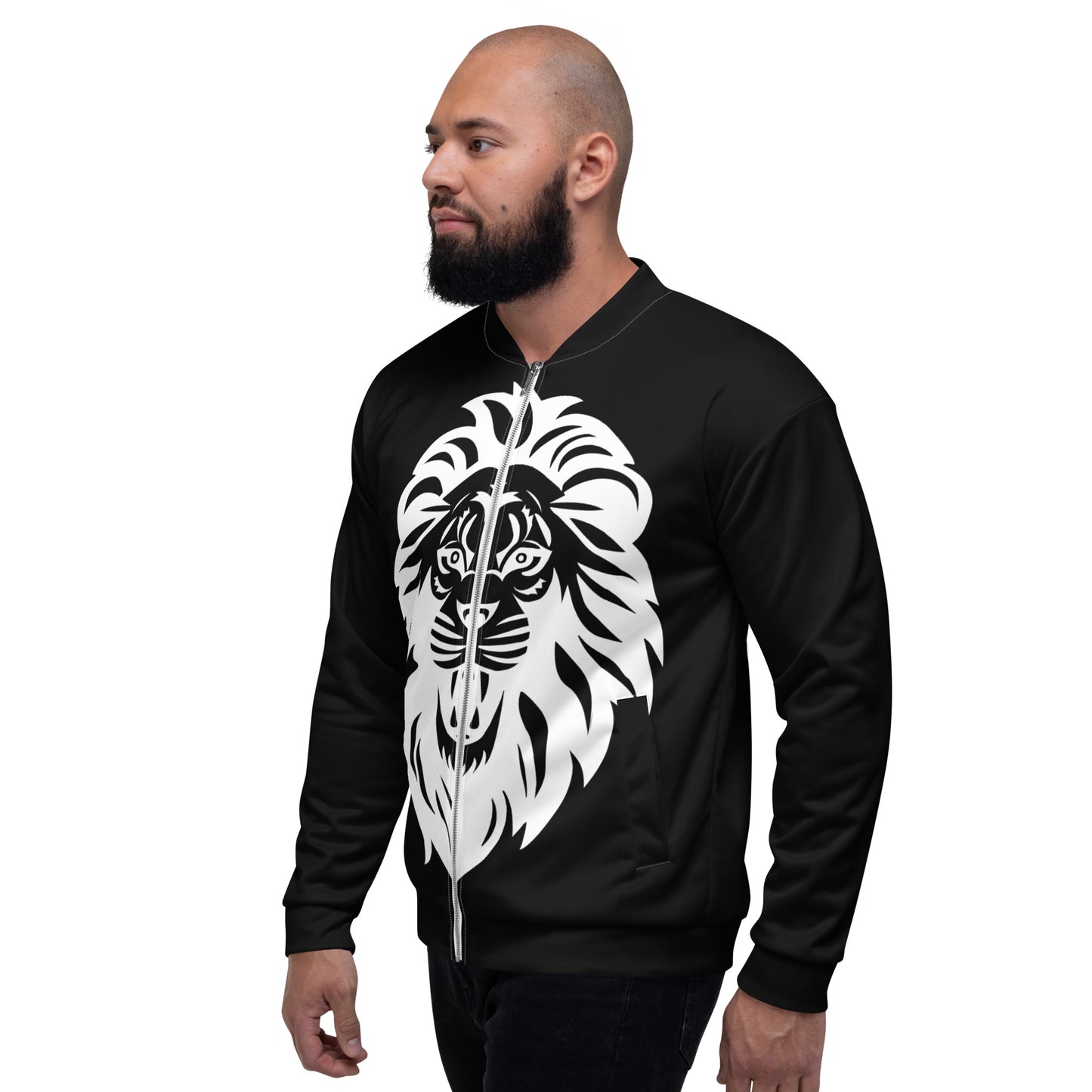 "The Man, The Myth, The Legend, A Man of God" Bomber Jacket