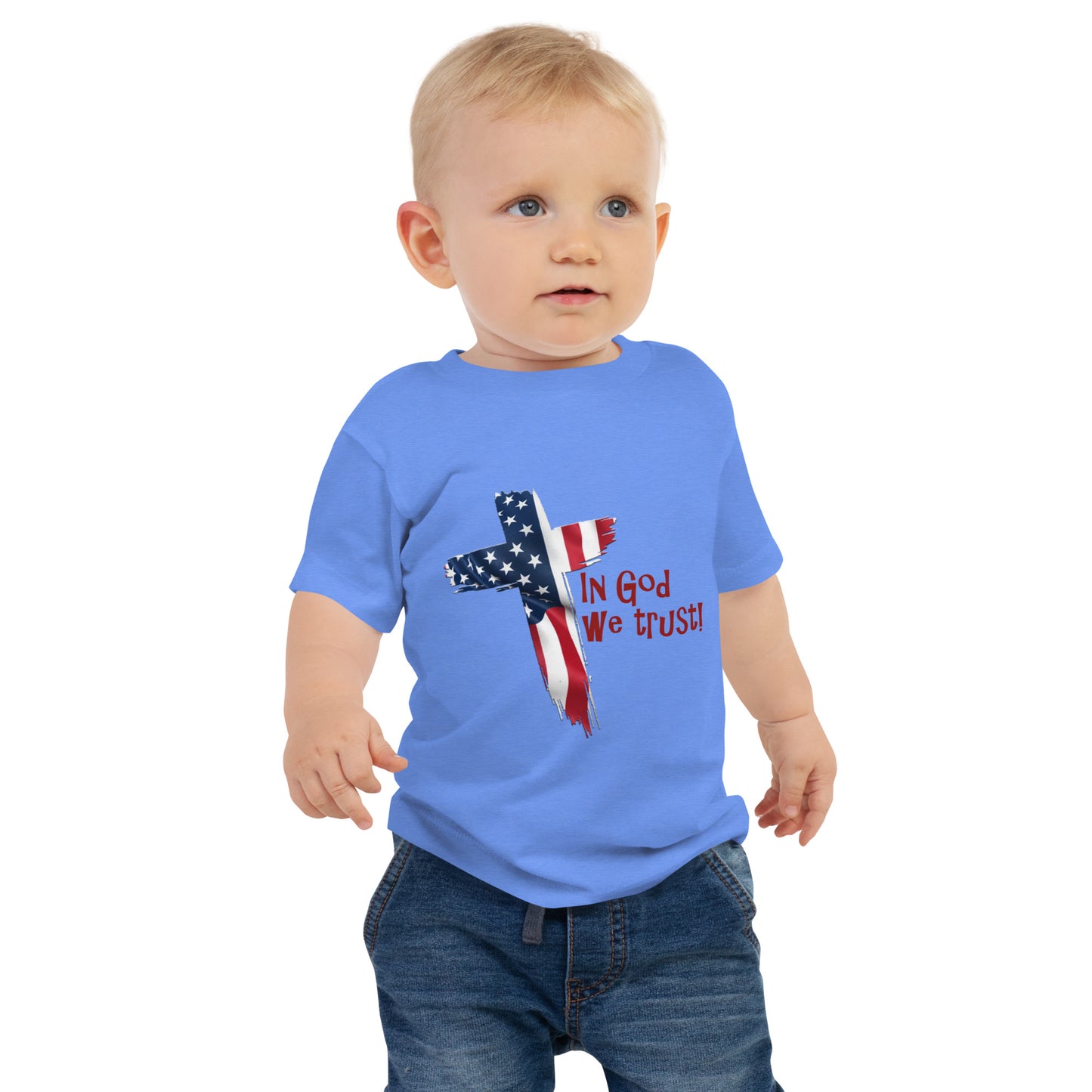 "In God We Trust!" Baby Jersey Short Sleeve Tee