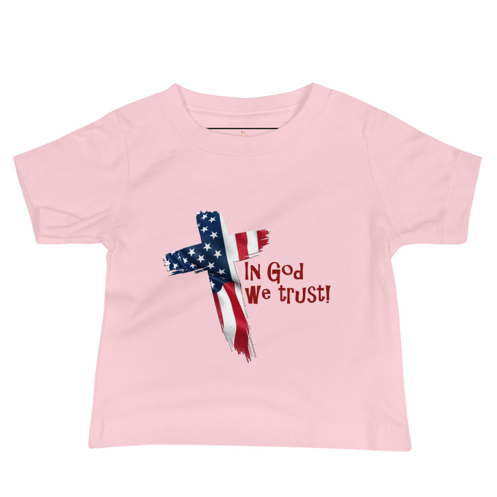"In God We Trust!" Baby Jersey Short Sleeve Tee