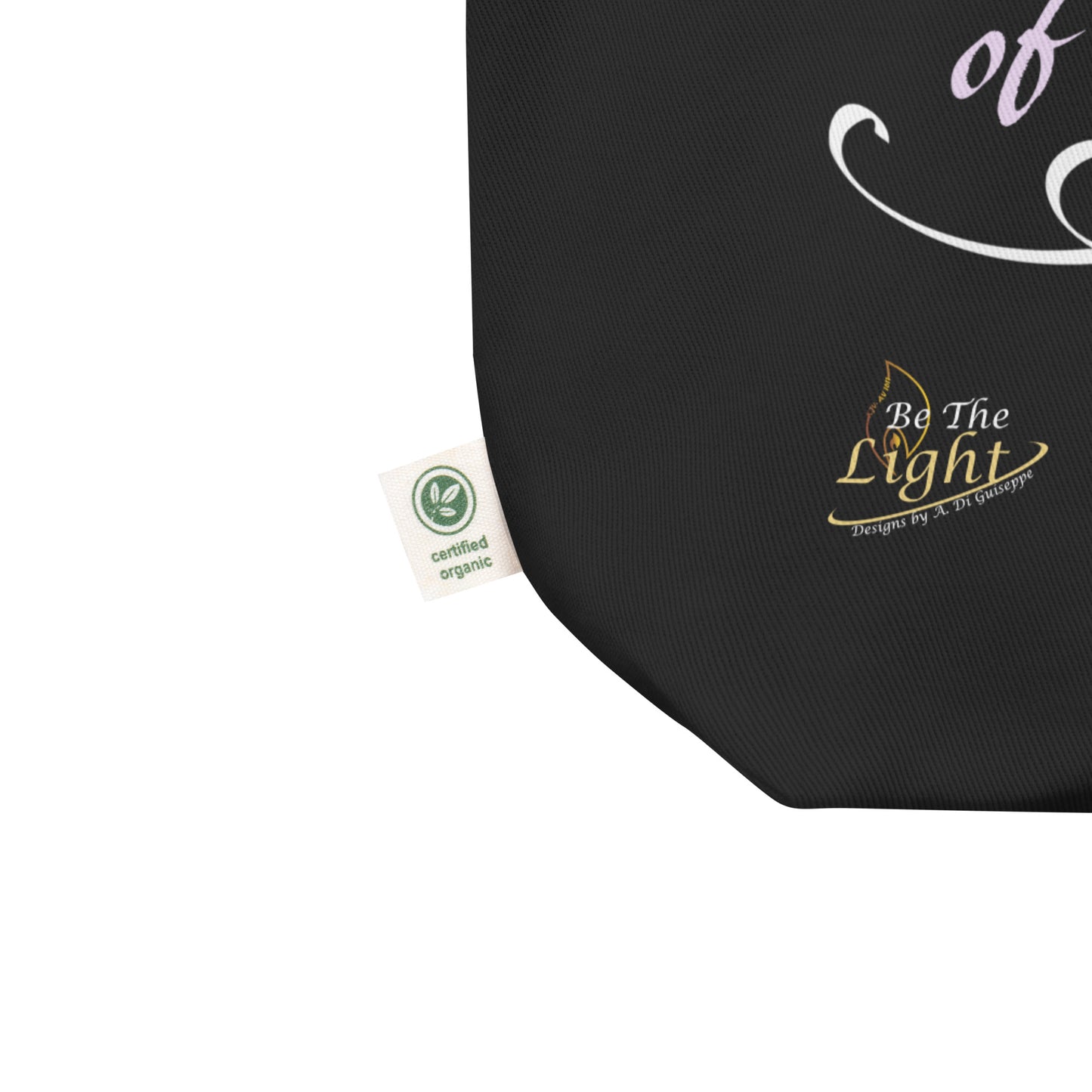 “A Daughter of the King” Eco Black tote