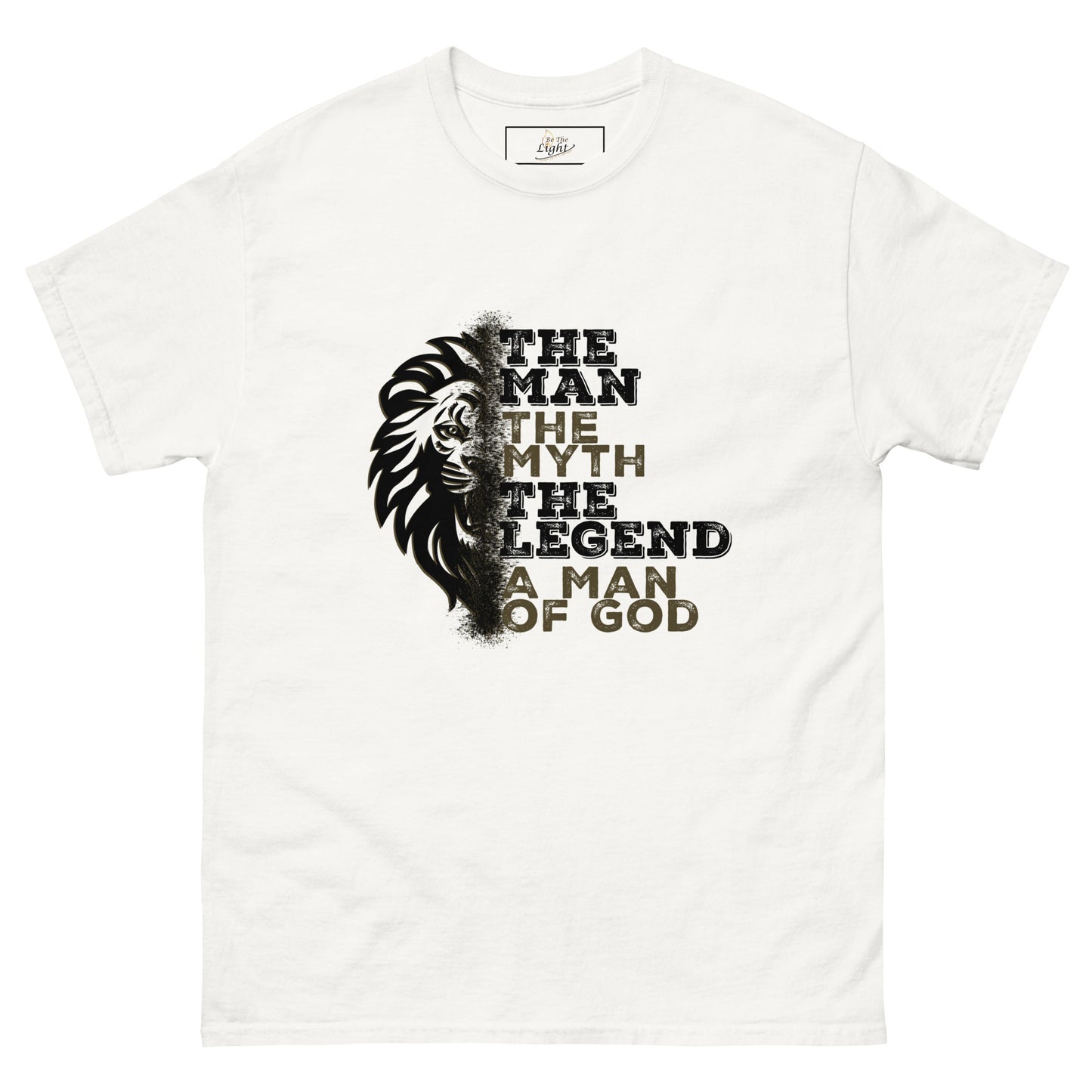 Men's classic tee - The Man, The Myth, The Legend, A Man of God