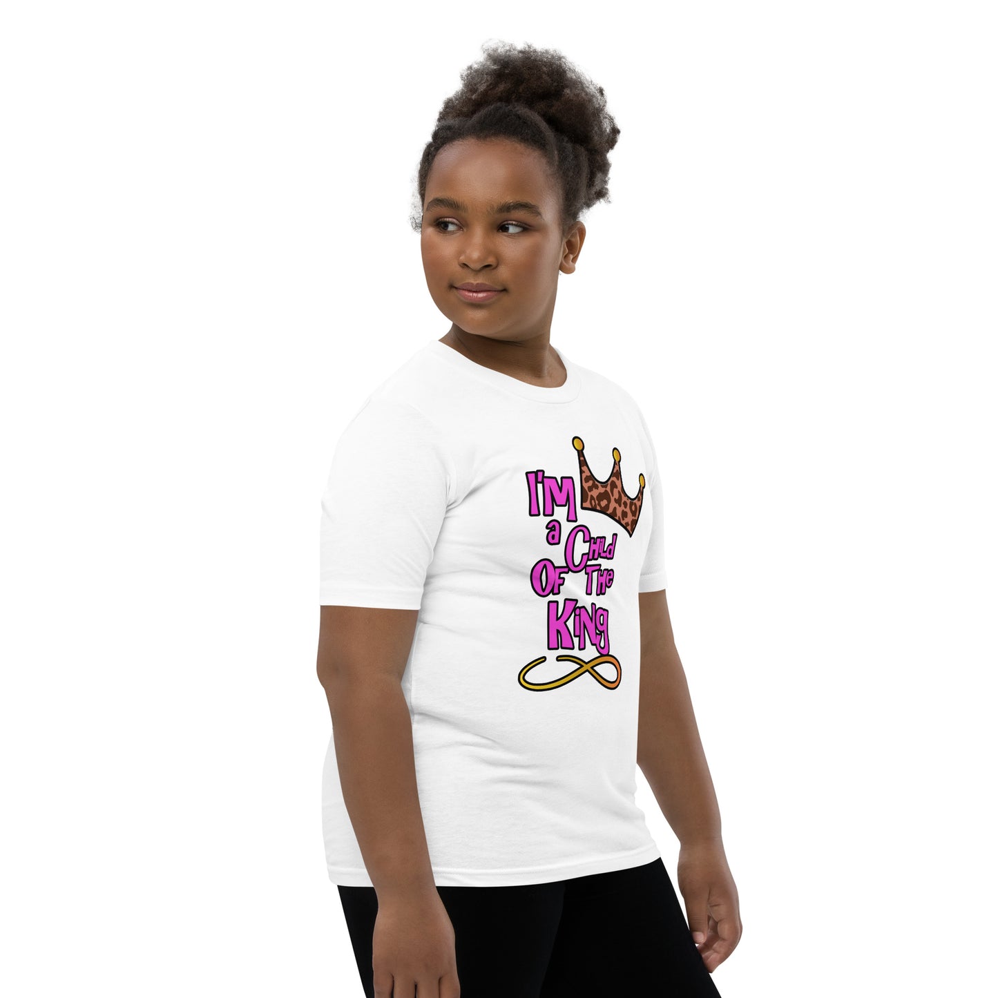 "I’m a child of The King" - Youth Short Sleeve T-Shirt