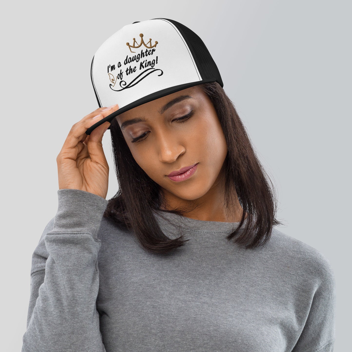 “A Daughter of the King” Trucker Hat