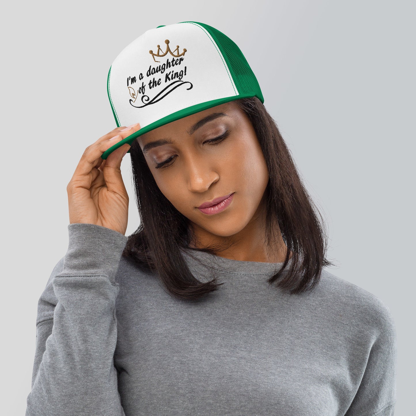 “A Daughter of the King” Trucker Hat