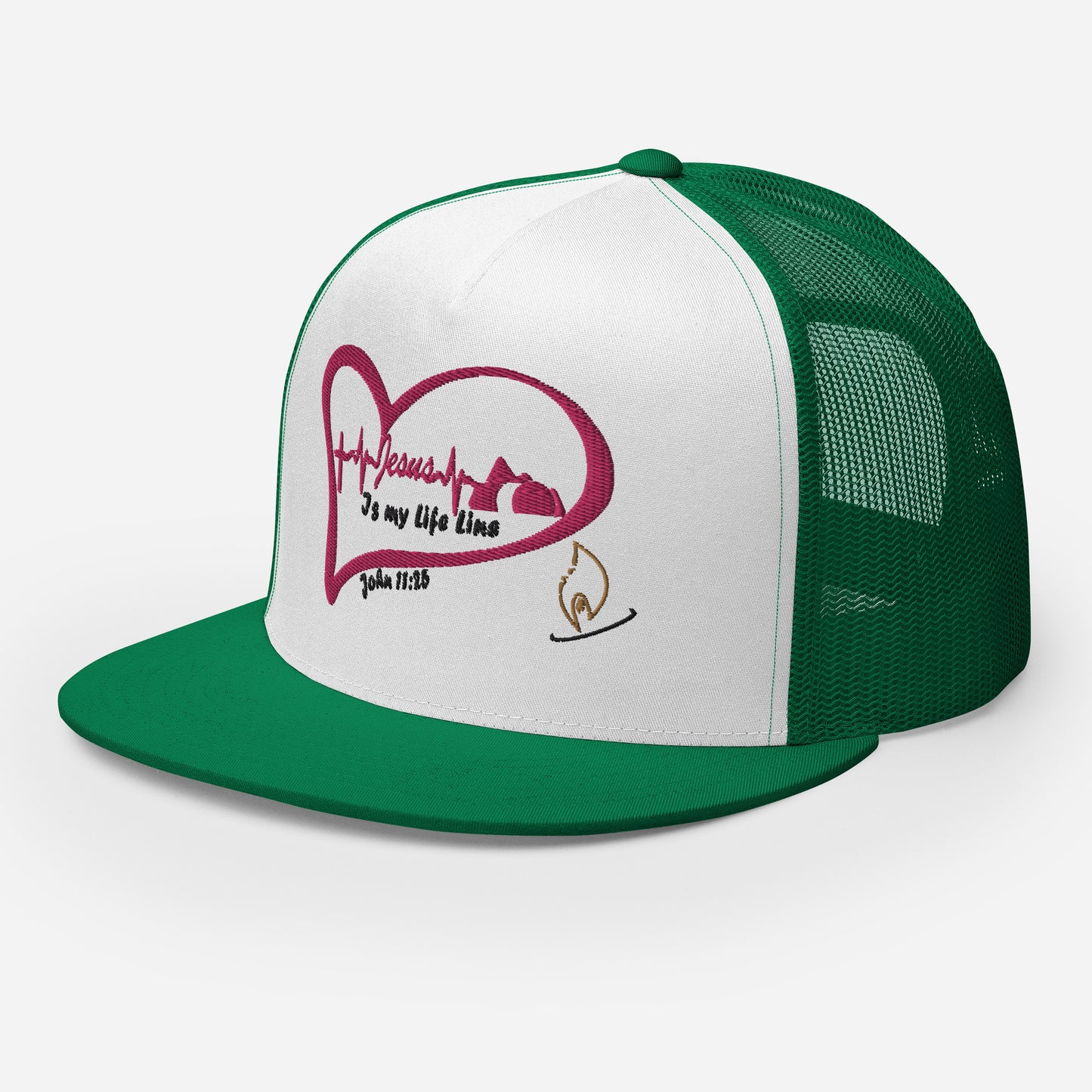 "Jesus in my Life Line" Trucker Cap