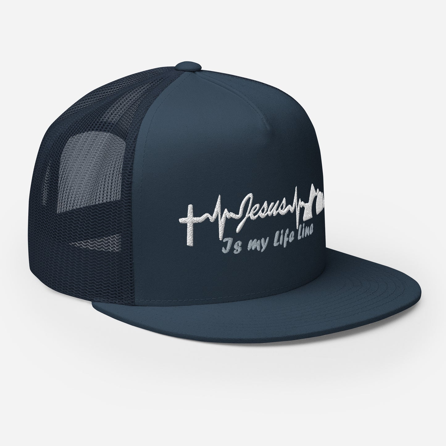 "Jesus in my Life Line" - Trucker Cap