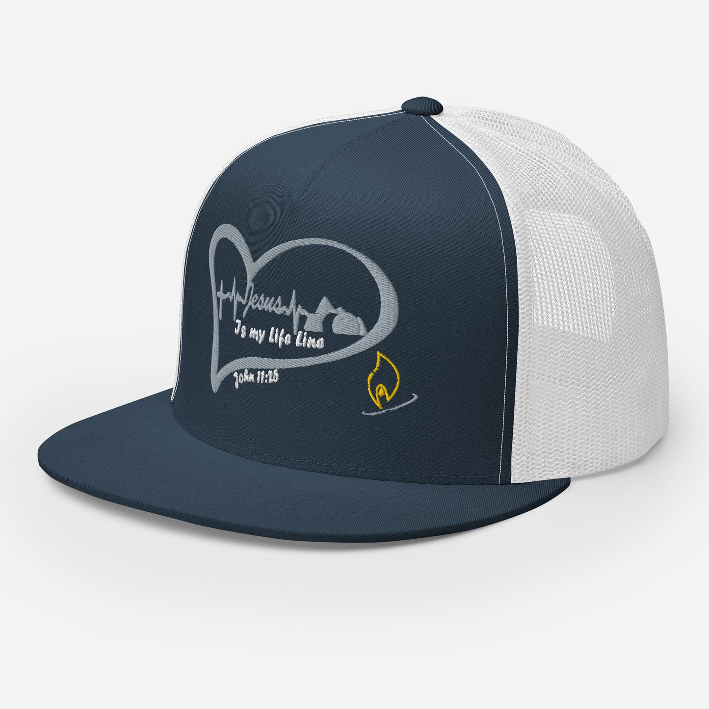 "Jesus in my Life Line" Trucker Cap