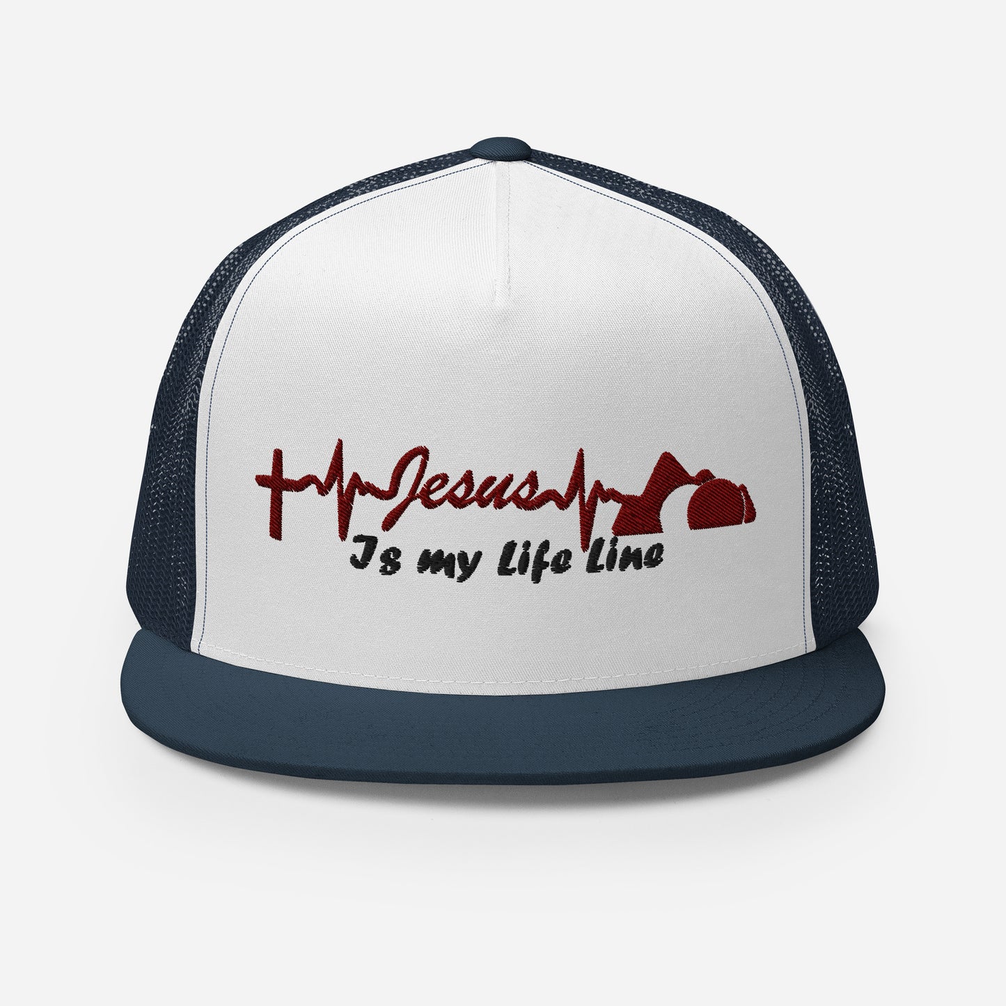 "Jesus in my Life Line" - Trucker Cap