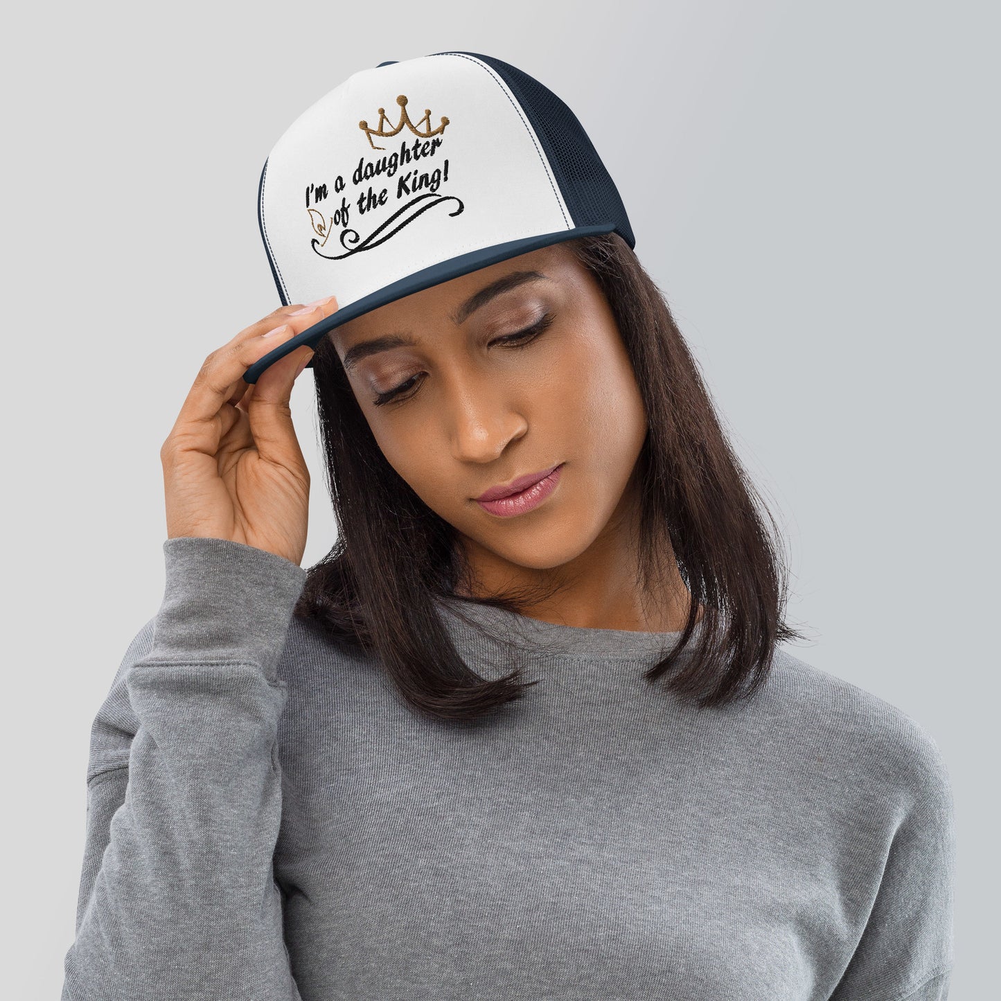 “A Daughter of the King” Trucker Hat