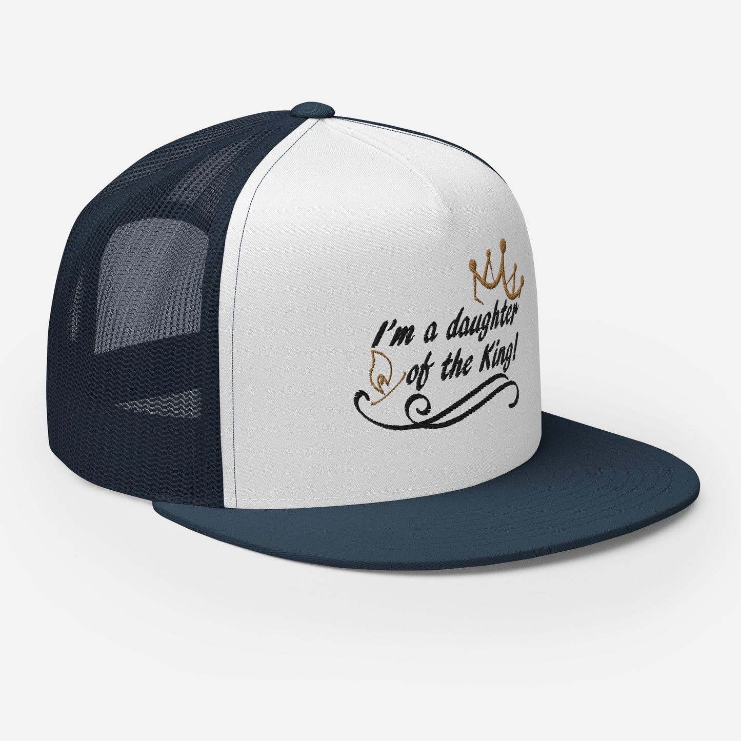 “A Daughter of the King” Trucker Hat