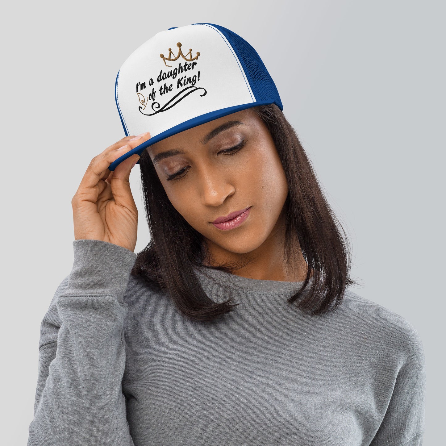 “A Daughter of the King” Trucker Hat