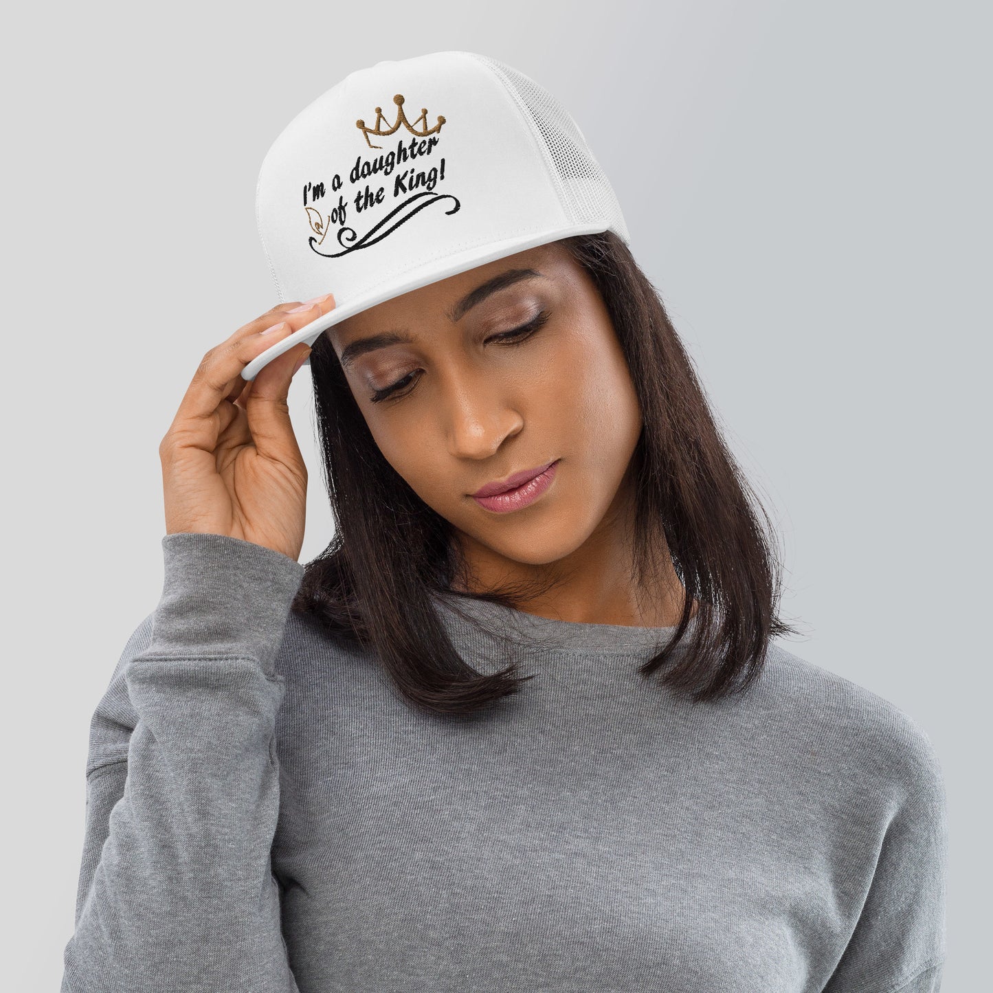 “A Daughter of the King” Trucker Hat