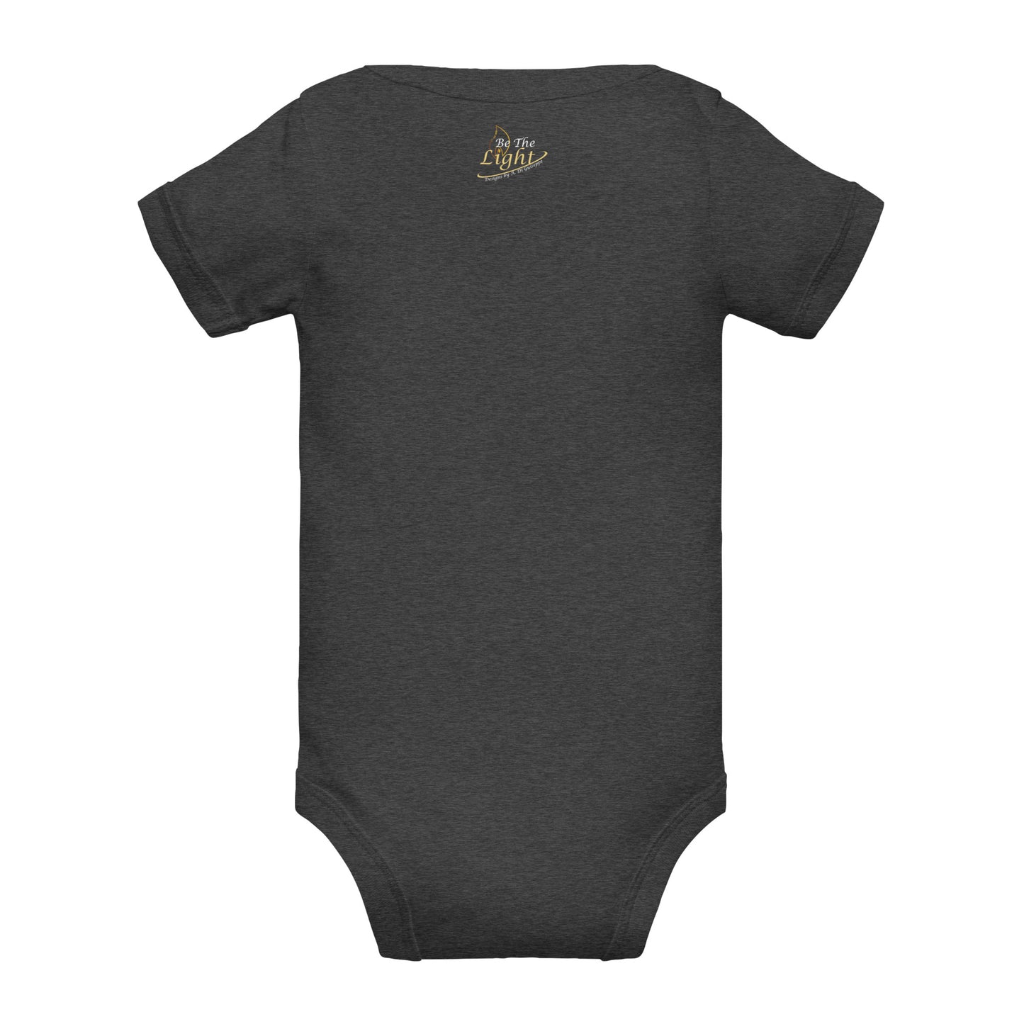 “New Creature in Christ” 2 Cor 5:17a Baby short sleeve one piece