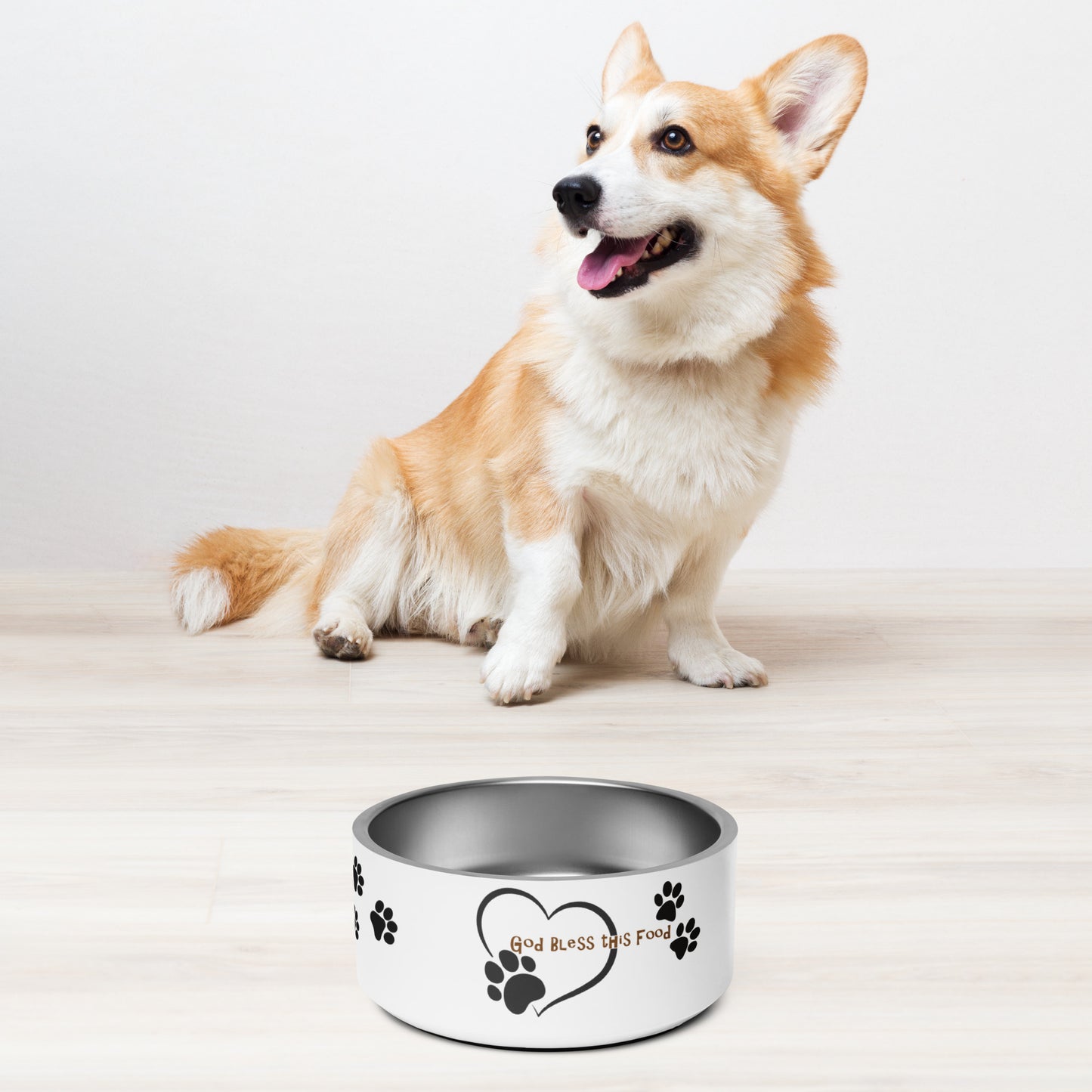 "Bless This Food" Pet bowl