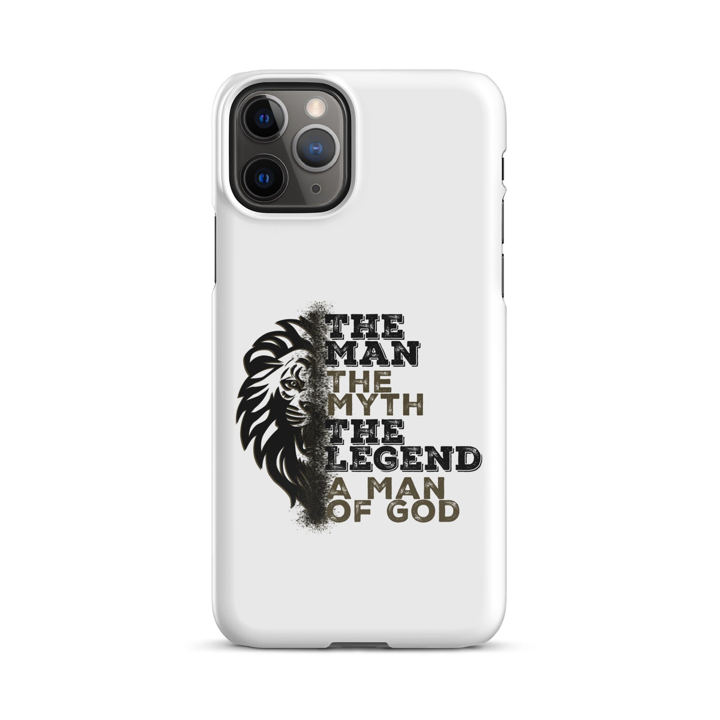 Snap case for iPhone® -  The Man, The Myth, The Legend, A Man of God