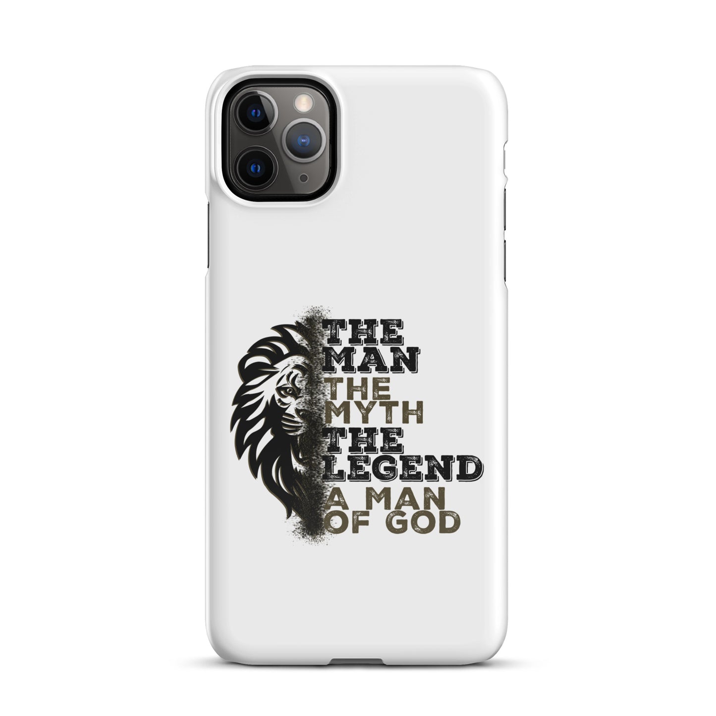 Snap case for iPhone® -  The Man, The Myth, The Legend, A Man of God