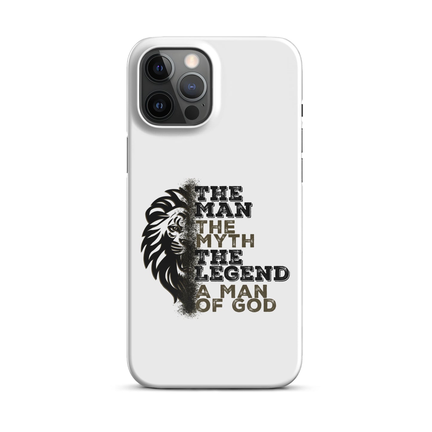 Snap case for iPhone® -  The Man, The Myth, The Legend, A Man of God