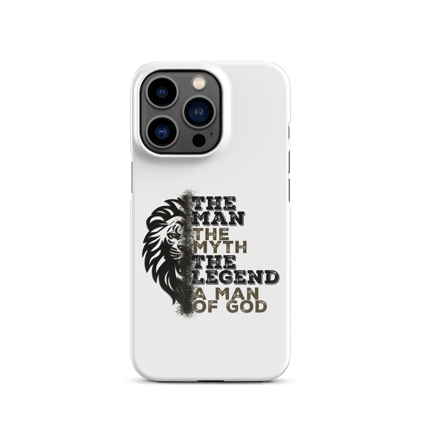 Snap case for iPhone® -  The Man, The Myth, The Legend, A Man of God