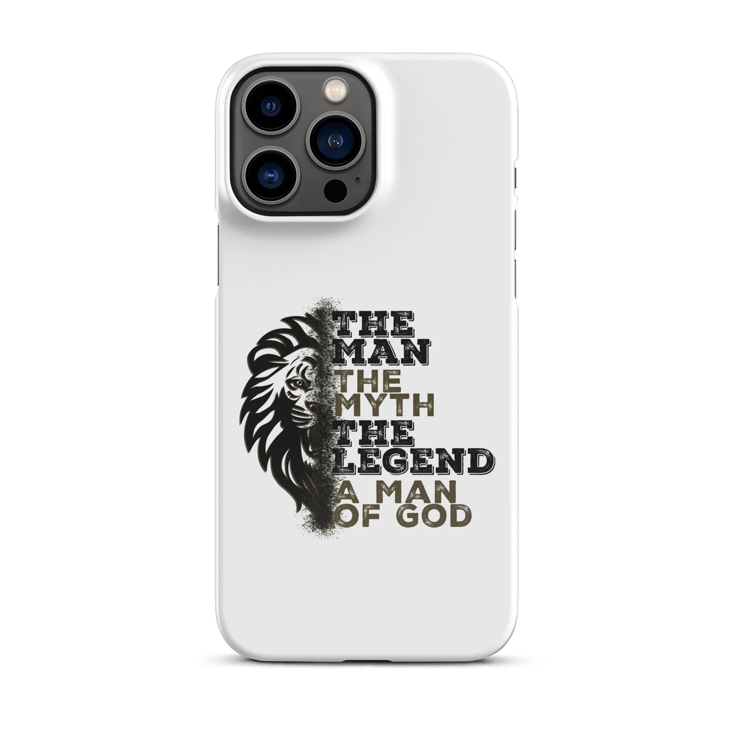 Snap case for iPhone® -  The Man, The Myth, The Legend, A Man of God