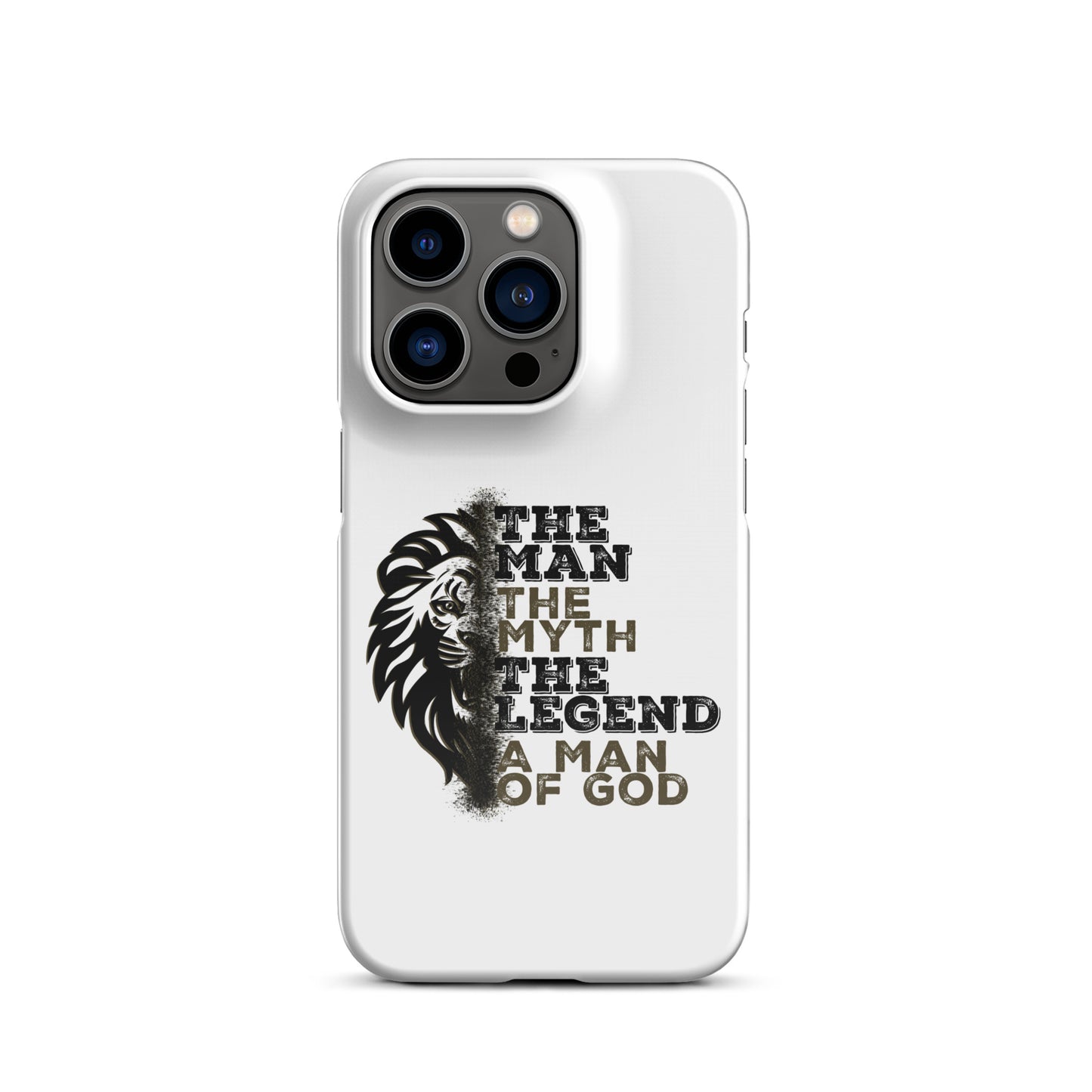 Snap case for iPhone® -  The Man, The Myth, The Legend, A Man of God