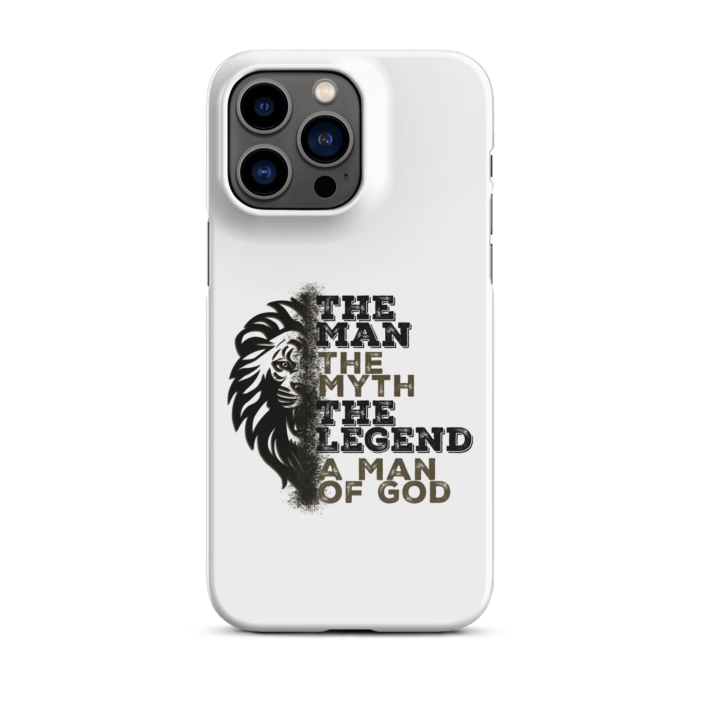 Snap case for iPhone® -  The Man, The Myth, The Legend, A Man of God