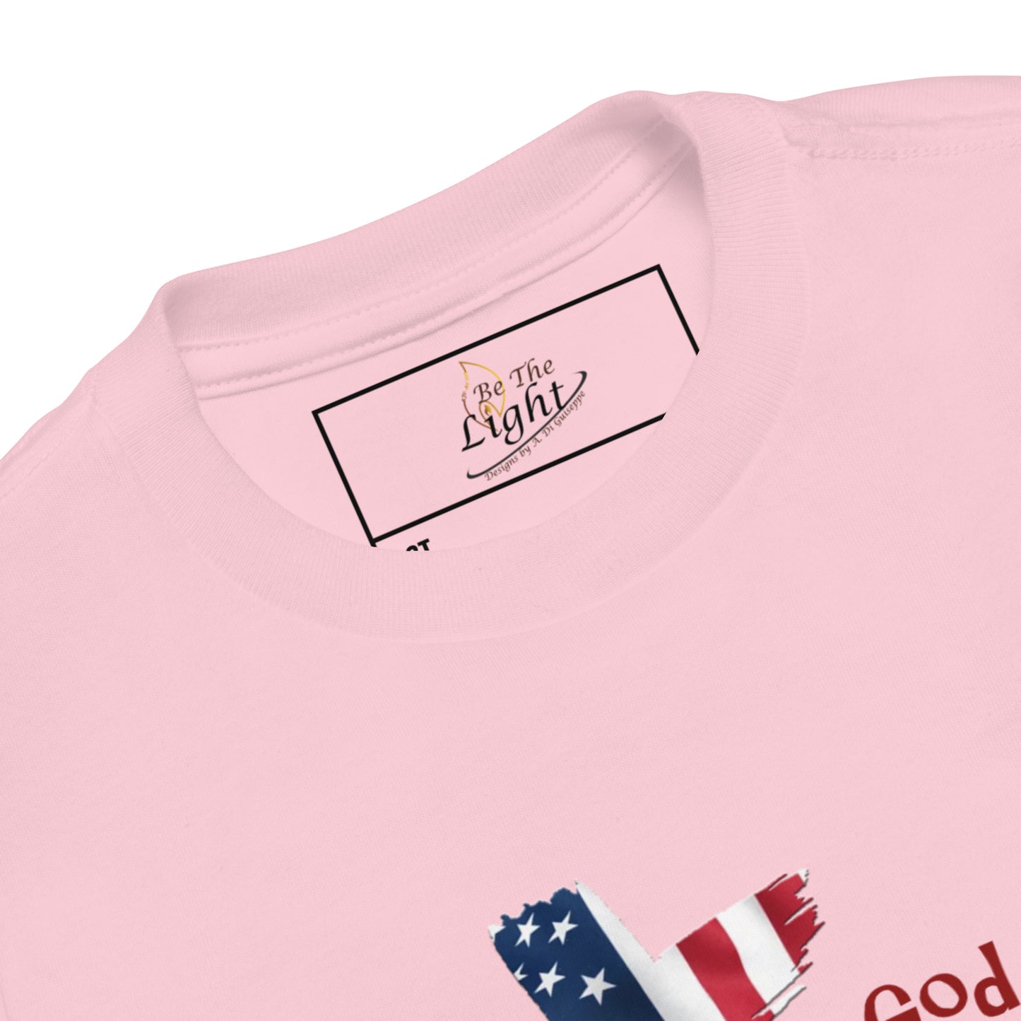 "In God We Trust!"  Toddler Short Sleeve Tee