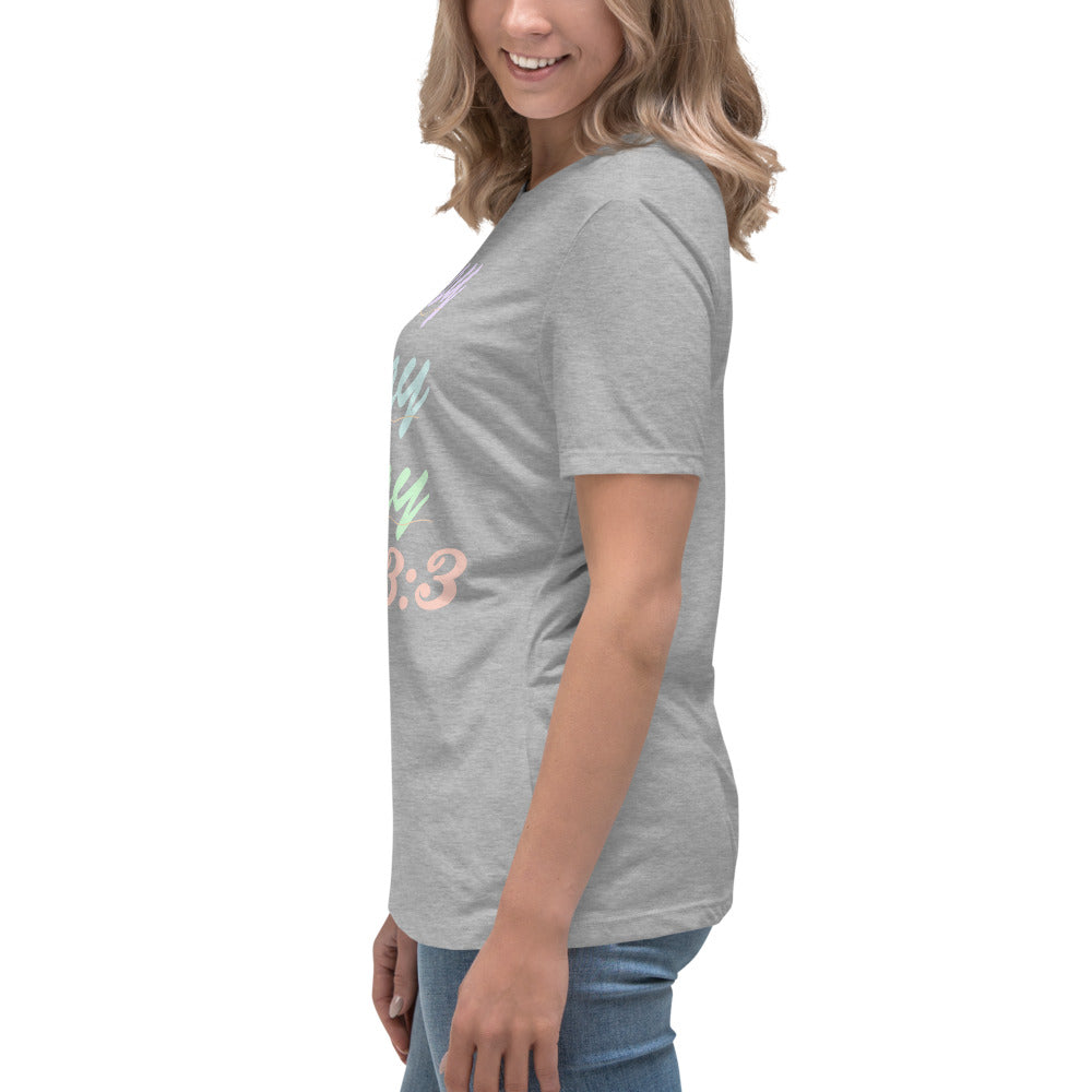 Women's Relaxed "Prayer - Jer 33:3 (KJV)" T-Shirt