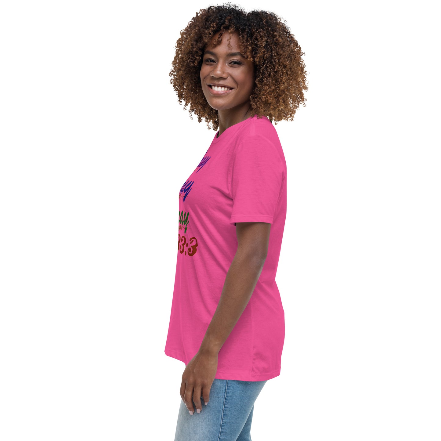 Women's Relaxed "Prayer - Jer 33:3 (KJV)" T-Shirt