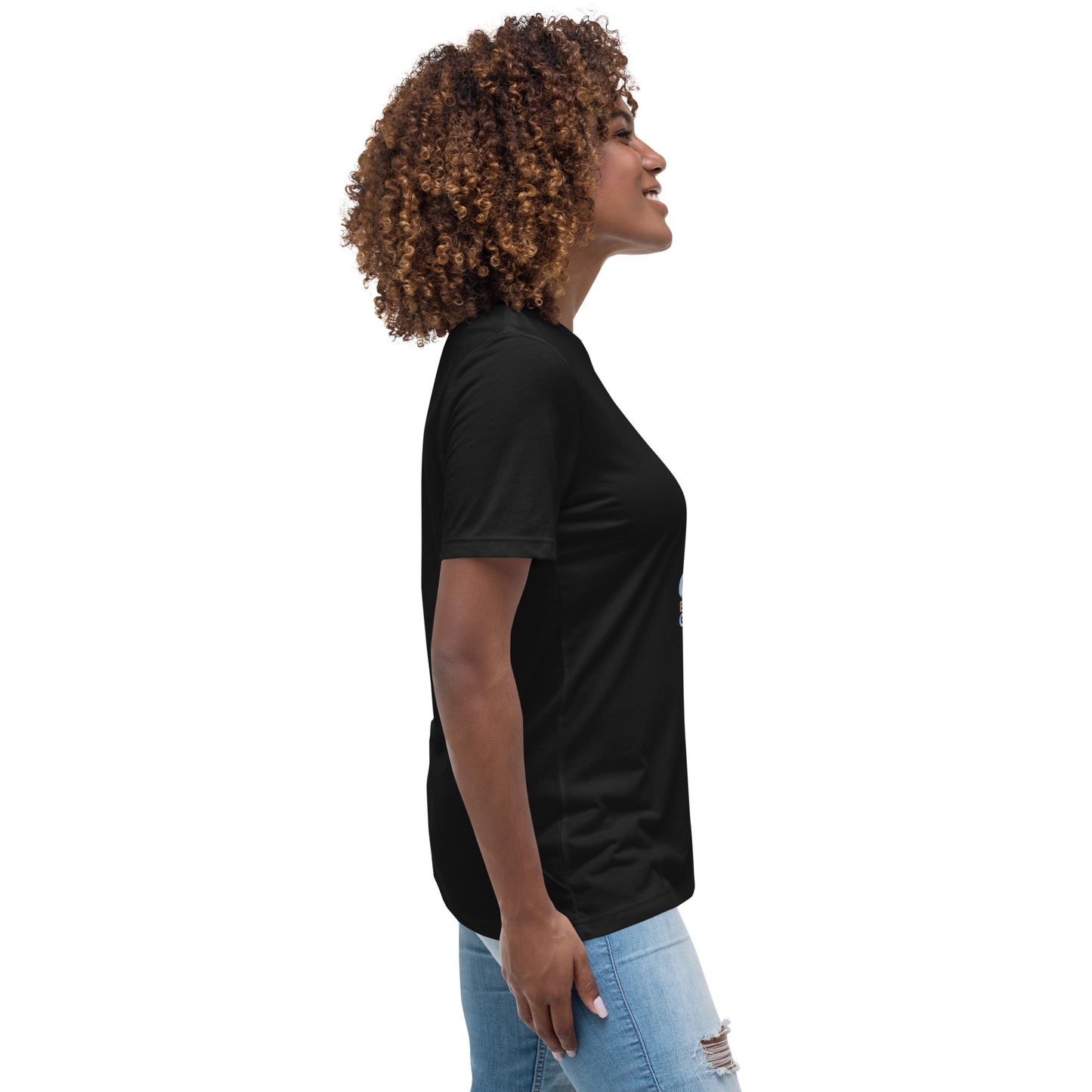 “American by Birth, Christian by the Grace of God” Women's Relaxed T-Shirt