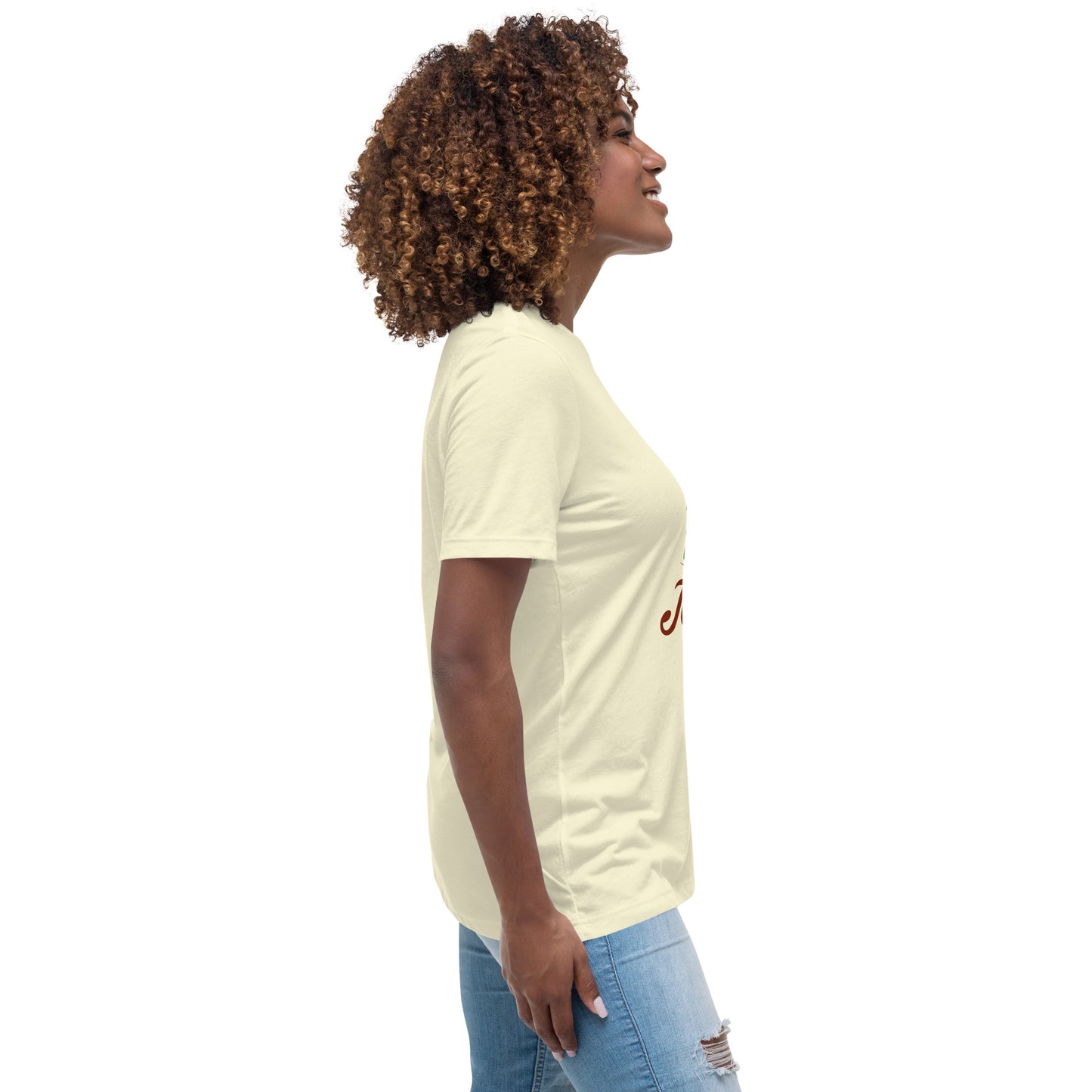 Women's Relaxed "Prayer - Jer 33:3 (KJV)" T-Shirt