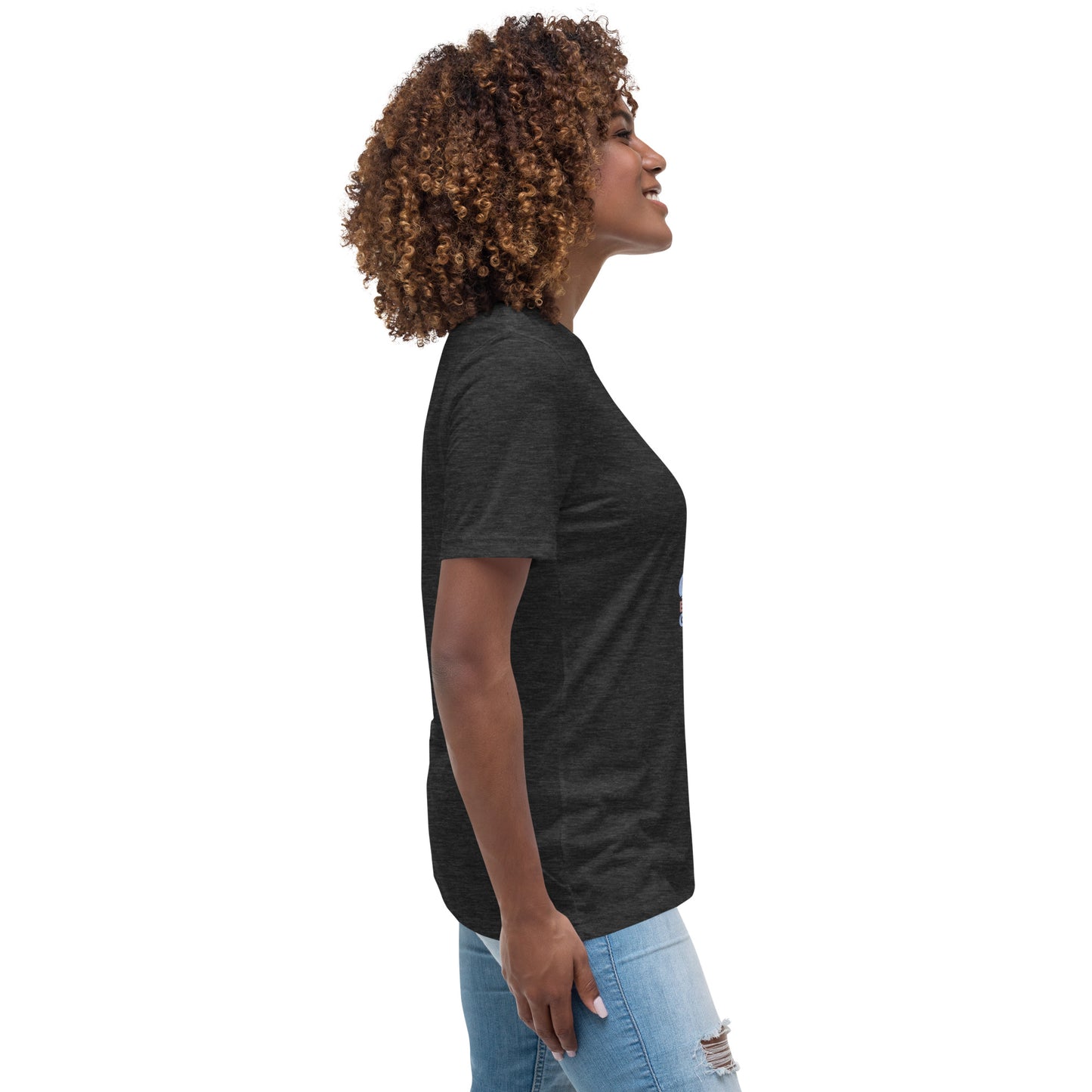 “American by Birth, Christian by the Grace of God” Women's Relaxed T-Shirt