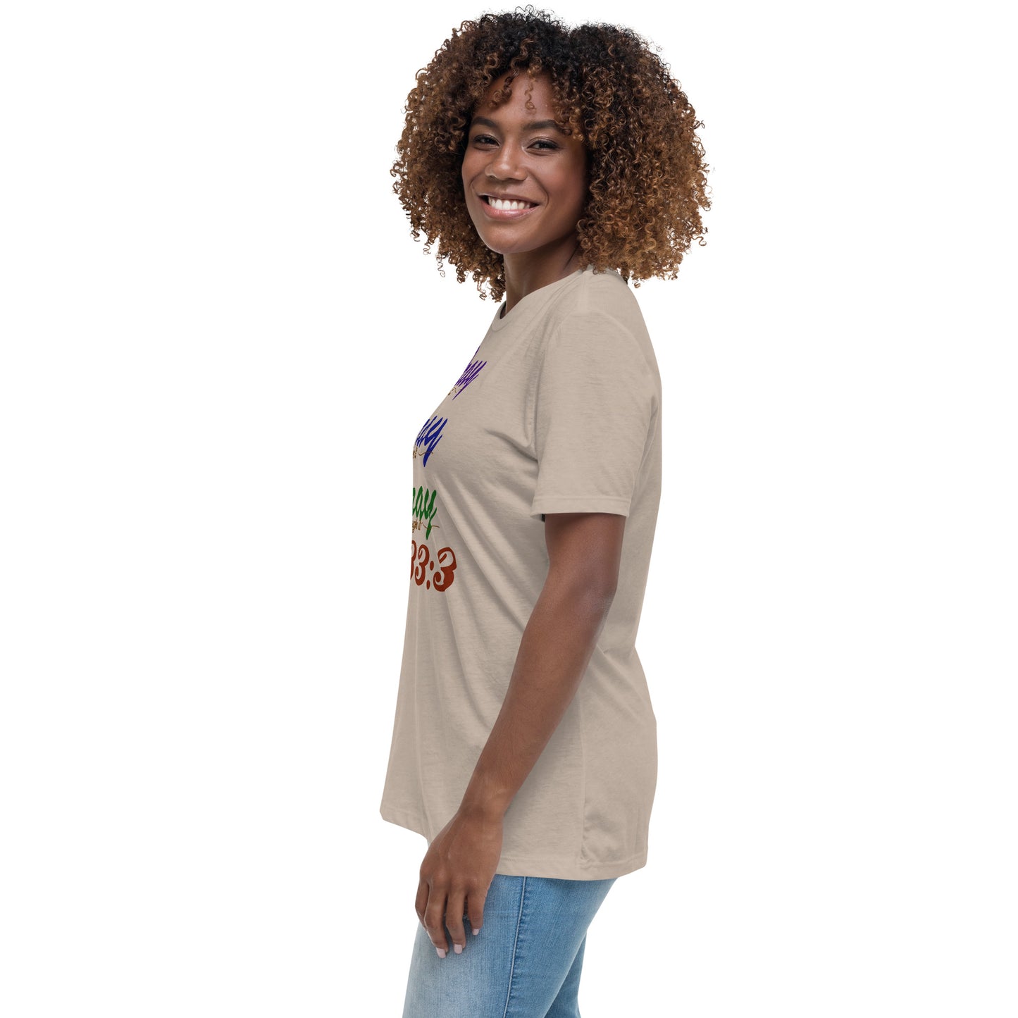 Women's Relaxed "Prayer - Jer 33:3 (KJV)" T-Shirt