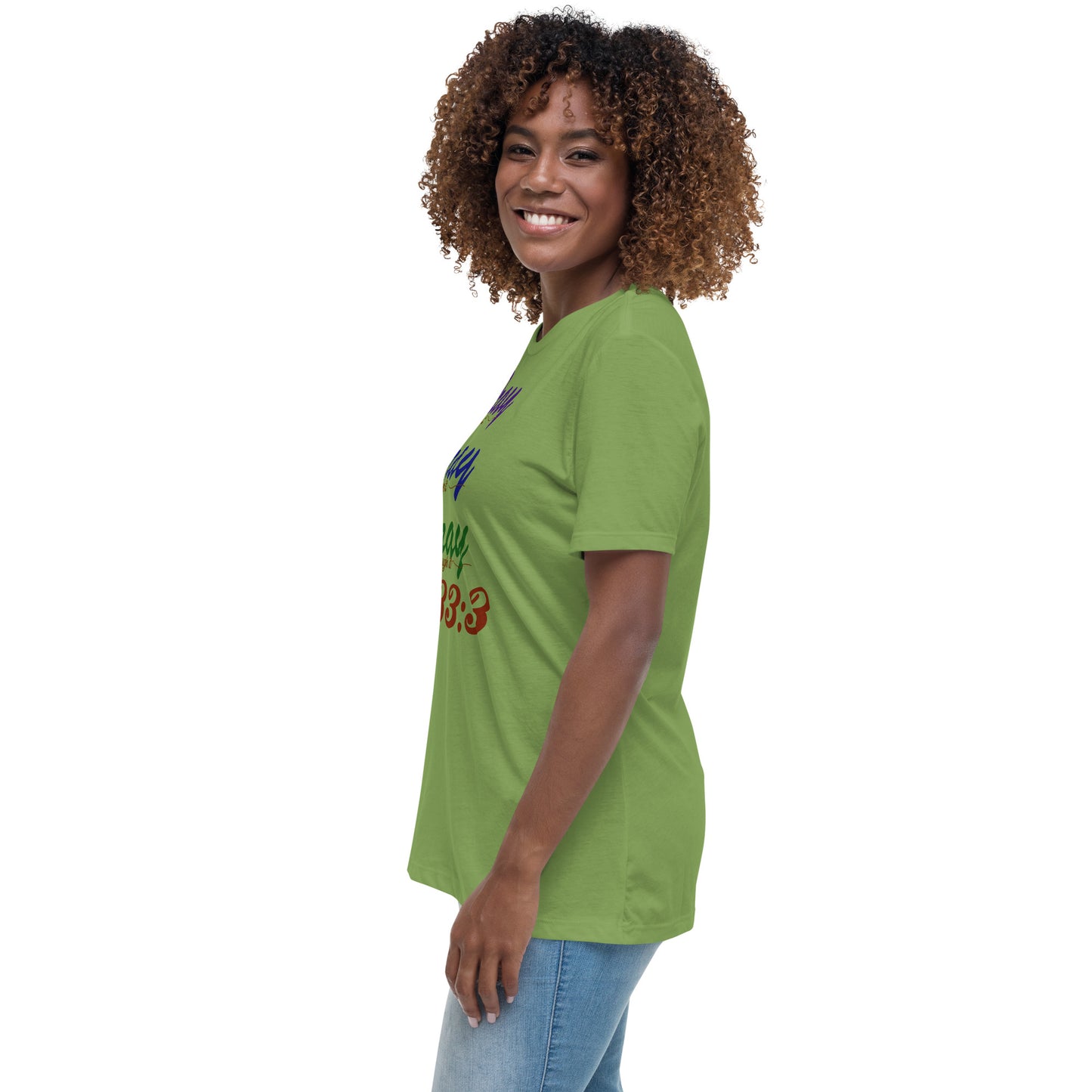 Women's Relaxed "Prayer - Jer 33:3 (KJV)" T-Shirt