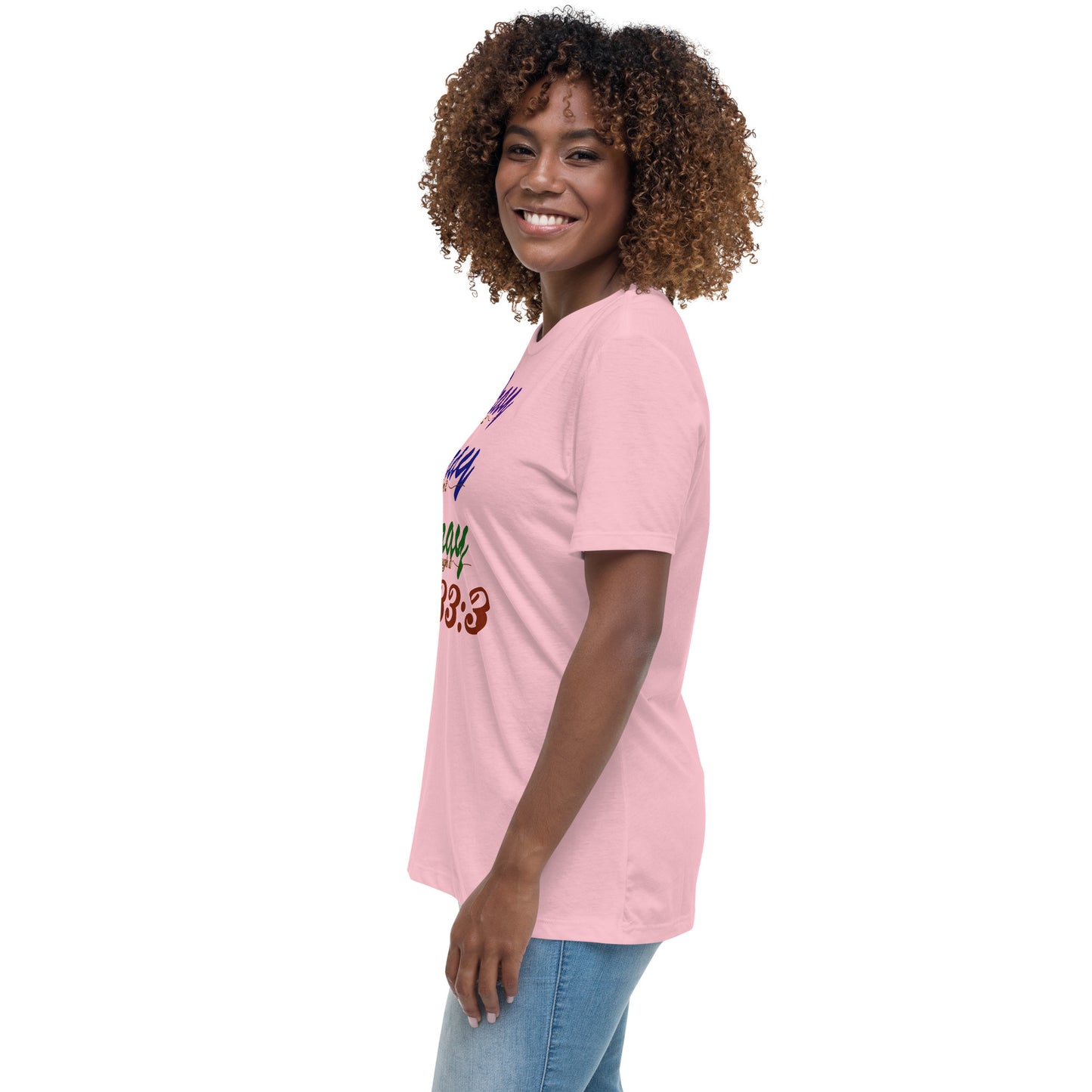 Women's Relaxed "Prayer - Jer 33:3 (KJV)" T-Shirt