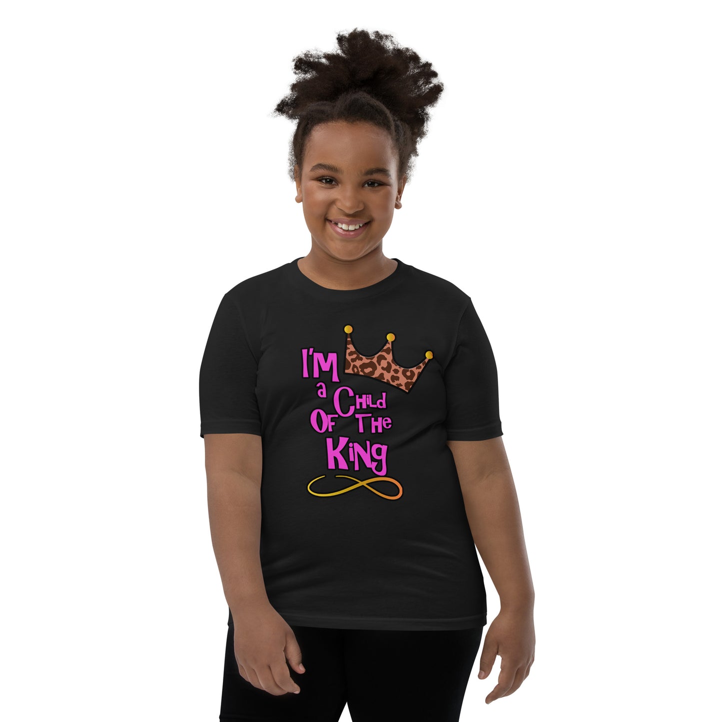 "I’m a child of The King" - Youth Short Sleeve T-Shirt