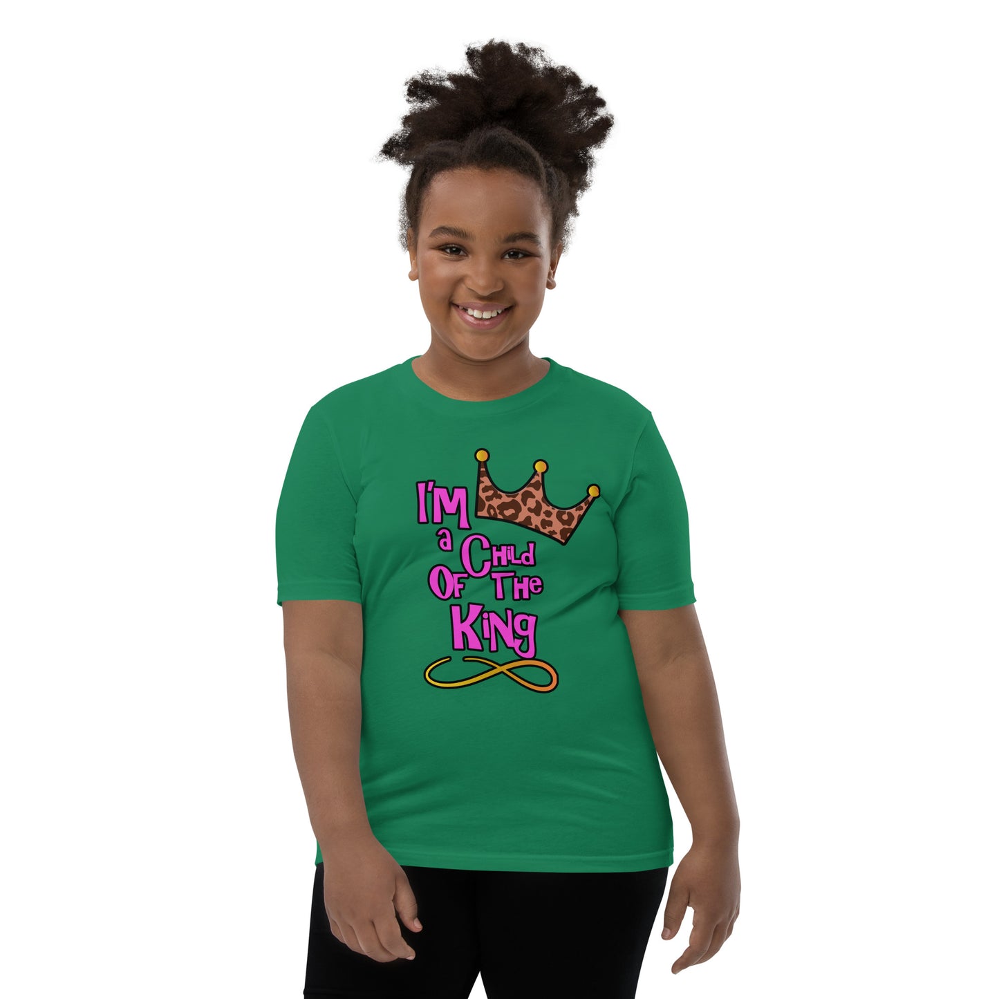 "I’m a child of The King" - Youth Short Sleeve T-Shirt